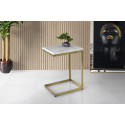 Table Basse Prag Gold Marble Top