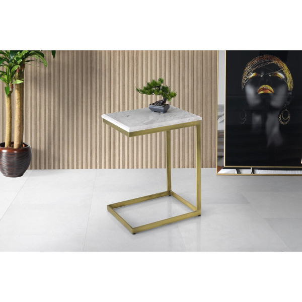 Table Basse Prag Gold Marble Top Table Basse Prag Gold Marble Top
