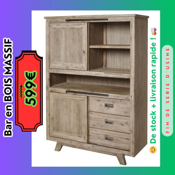 Bar en bois massif