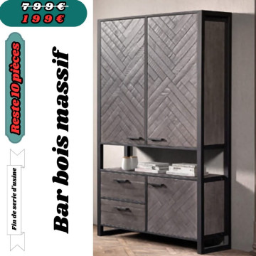 Bar en bois massif