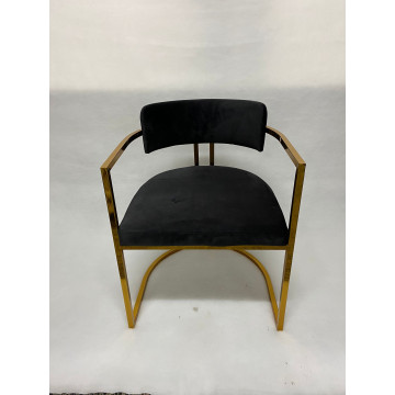 Chaises Black Velvet