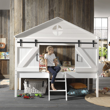 Barnie lit cabane