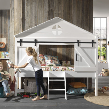 Barnie lit cabane