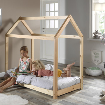 Cabane lit junior 70 x 140cm