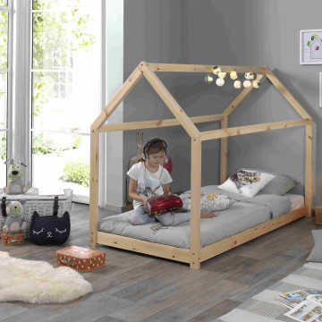 Cabane lit 90 x 200cm