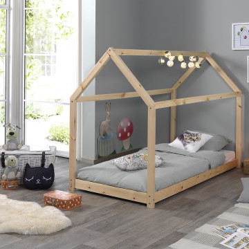 Cabane lit 90 x 200cm