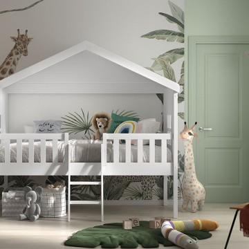 Housebed lit cabane avec échelle