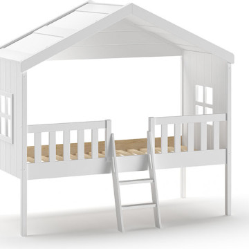 Housebed lit cabane avec échelle