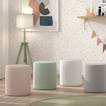 Moon pouf