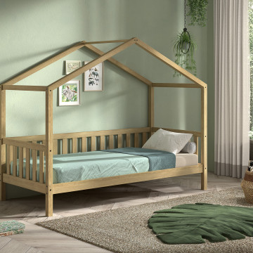Nature lit cabane 90 x 200cm