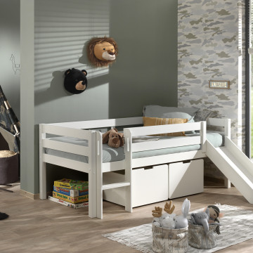 Pino ensemble de 2 tiroirs pour lit mi-hauteur