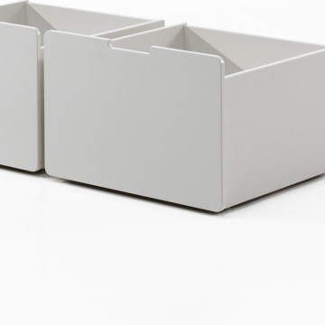 Pino ensemble de 2 tiroirs pour lit mi-hauteur