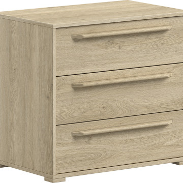 Sam commode 3 tiroirs pour lit mi-hauteur