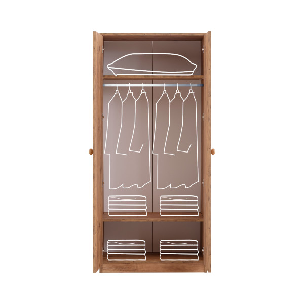 Armoire Tripo 2 Portes Armoire Tripo 2 Portes