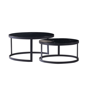 Table basse Black Black Marble