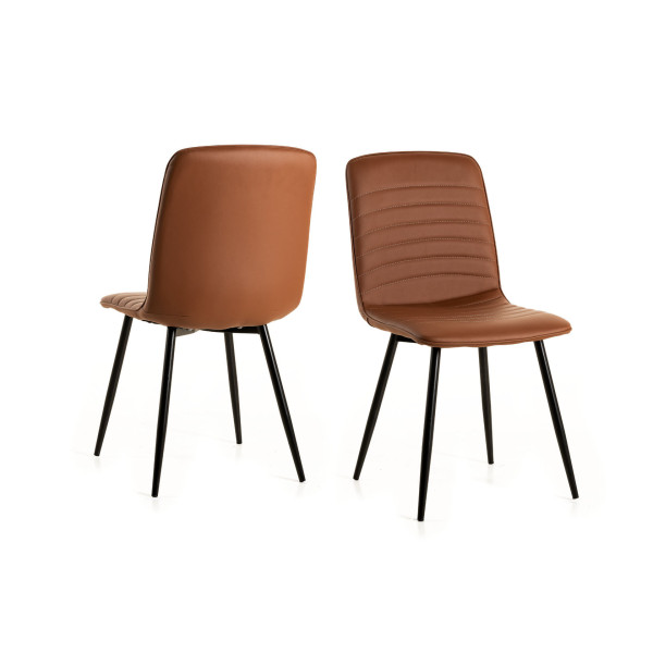 Chaise Mathieu Cognac Chaise Mathieu Cognac