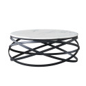Table basse Black White Marble