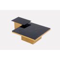 Table basse Gold Black Marble