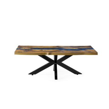 Table basse Digital Epoxy Coffee Black