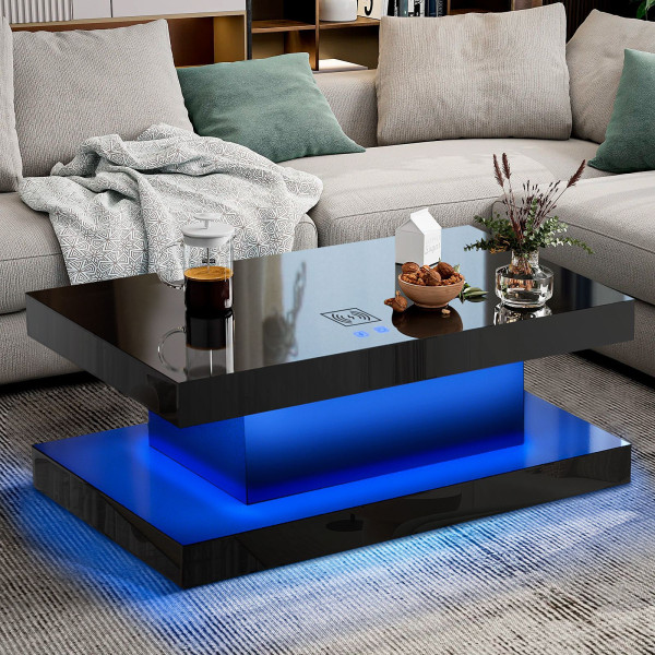 Table Basse Tempered Clair Glass Table Basse Tempered Clair Glass